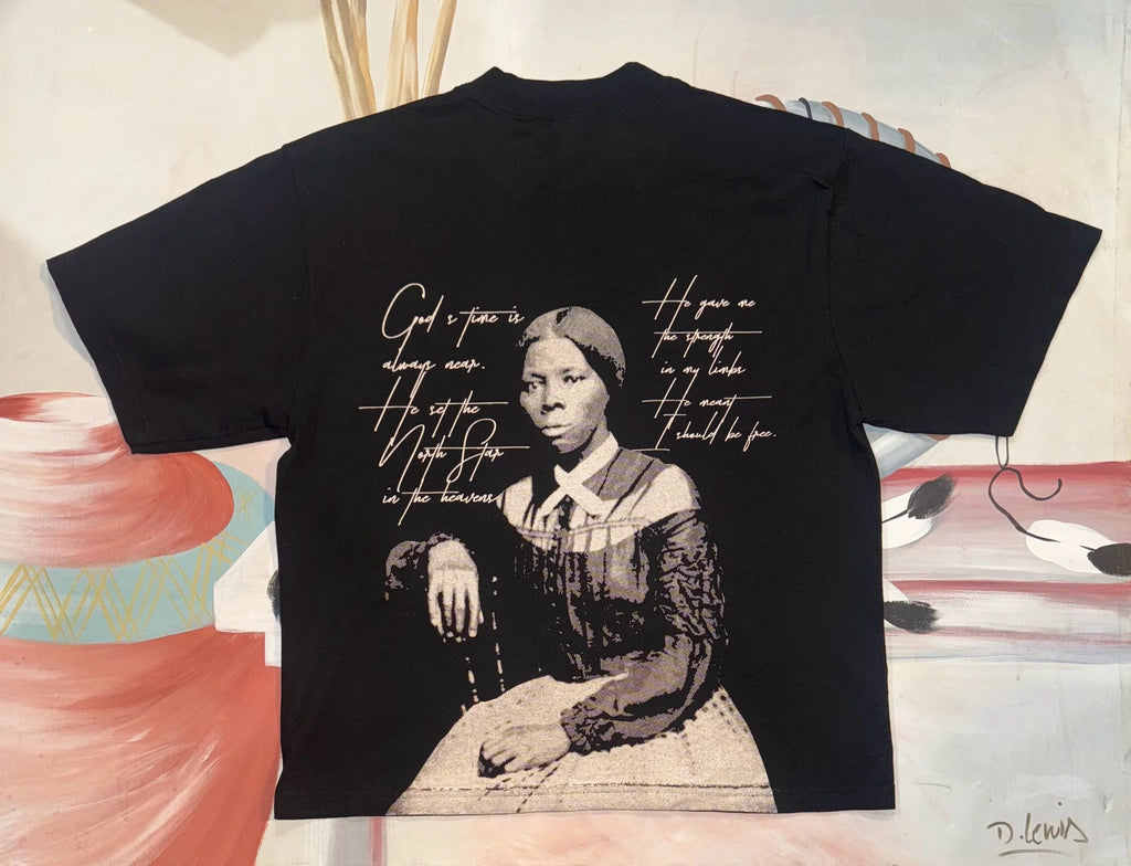 NO PERCENTAGES HARRIET TUBMAN TRIBUTE T OVERSIZED FIT