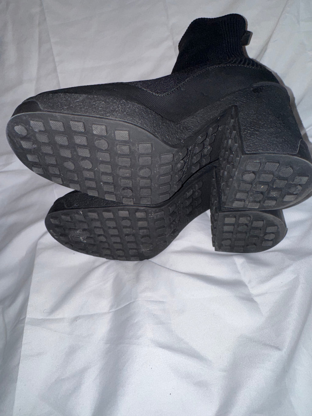 Moncler Splora Knit Pocket Boots Size 40 EU (Runs Small Fits 39)