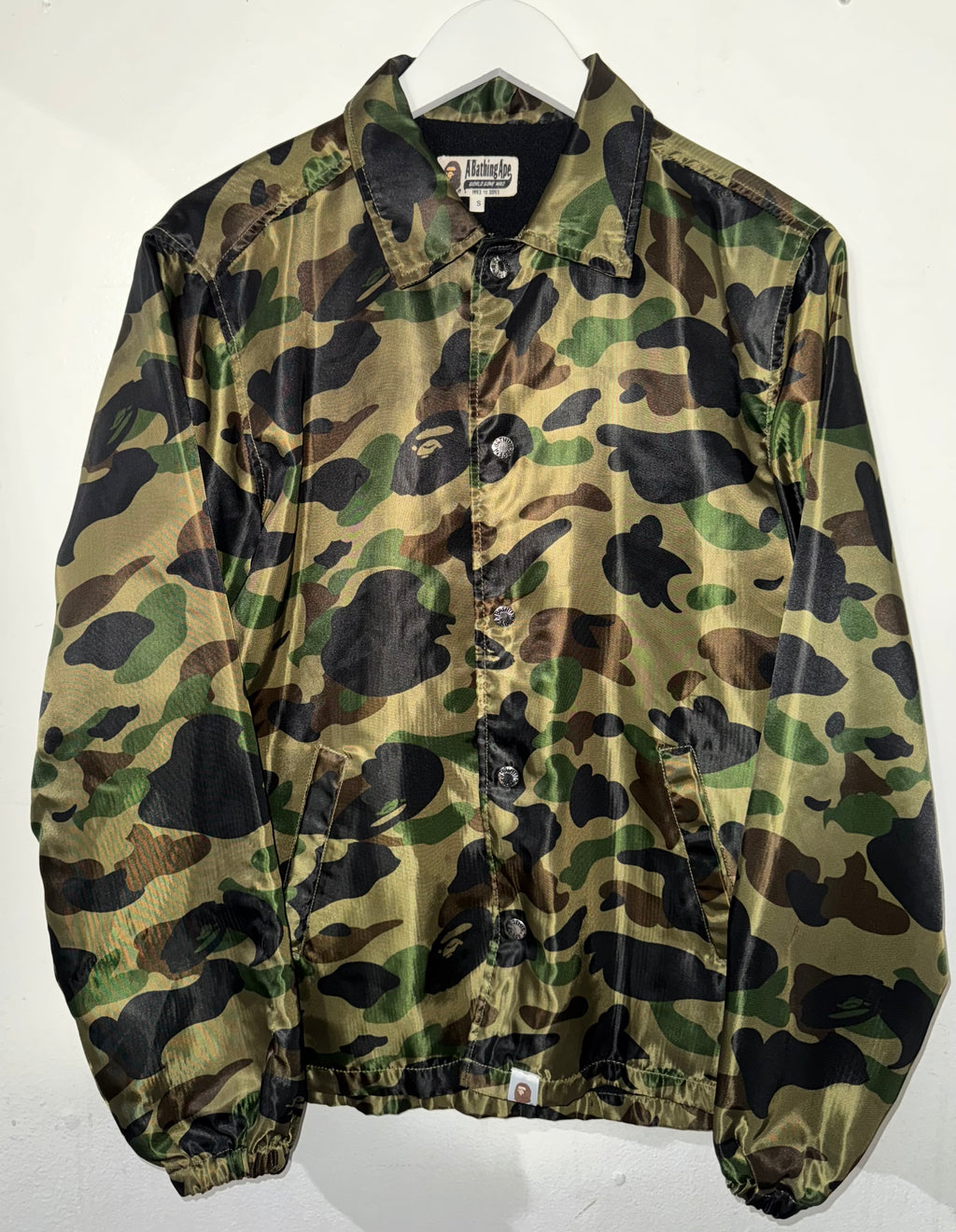 A Bathing Ape Camo Jacket Size Small