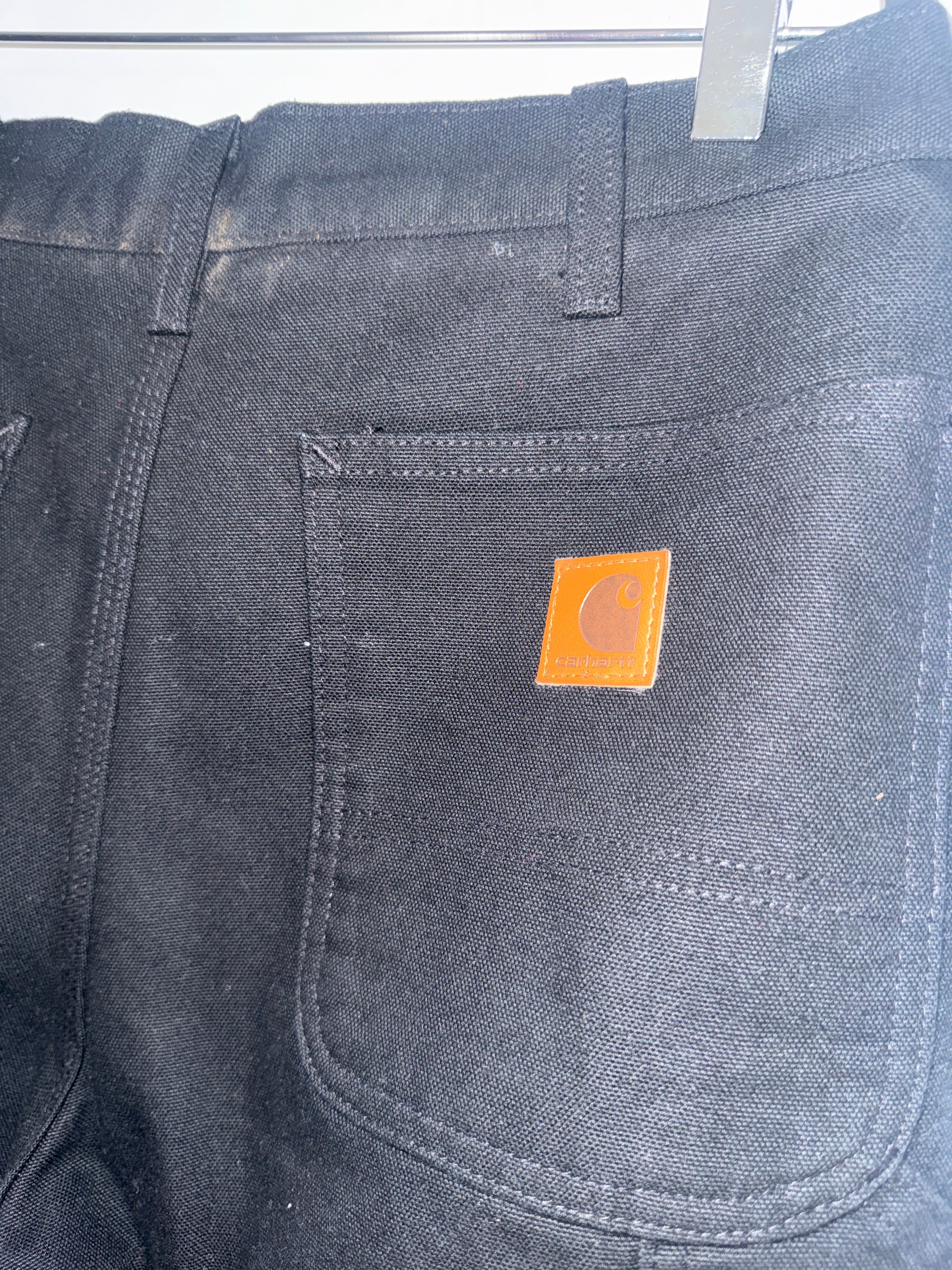 Carhartt plaid cuff trousers