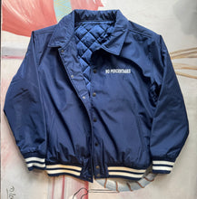 Load image into Gallery viewer, NO PERCENTAGES NYLON VARSITY JACKET
