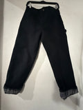 Carhartt plaid cuff trousers