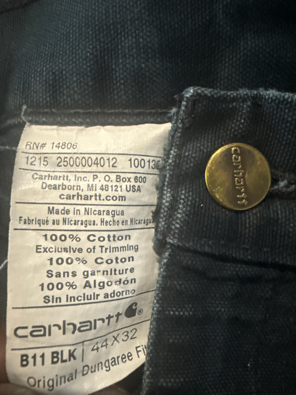 Carhartt B11