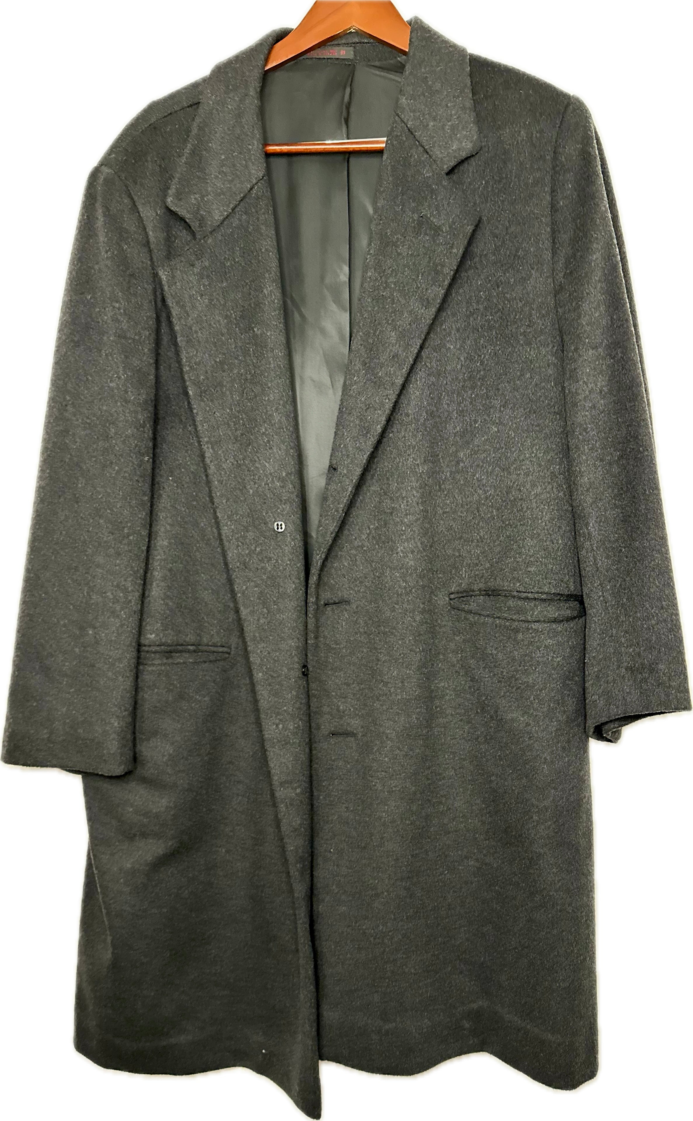 Vintage Wool Trench Coat