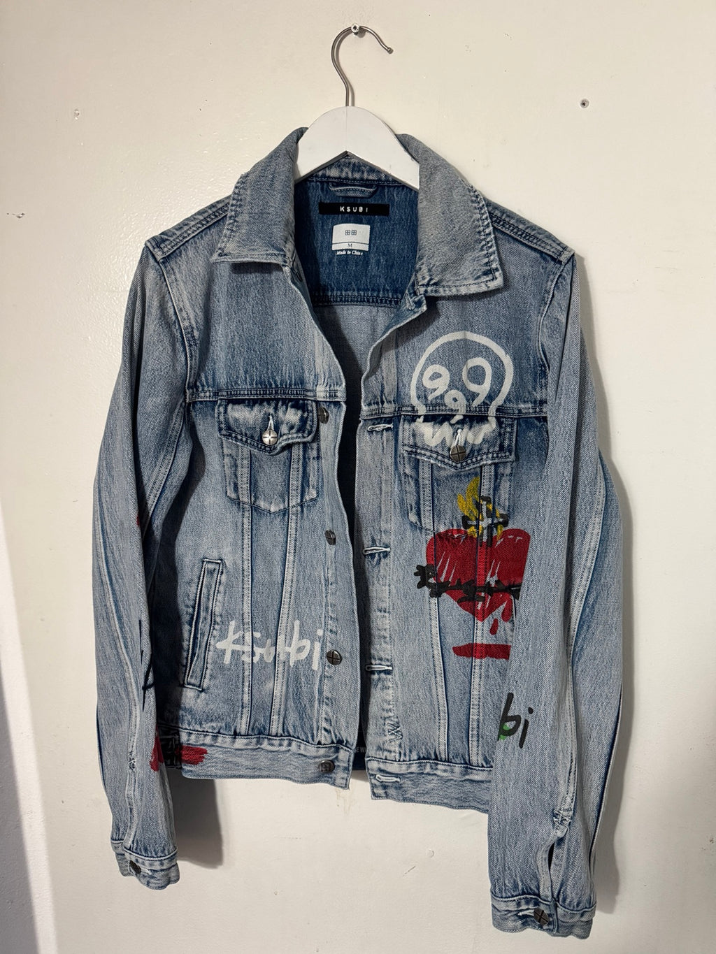 Ksubi x Juice WRLD 999 Denim Jacket Size Medium