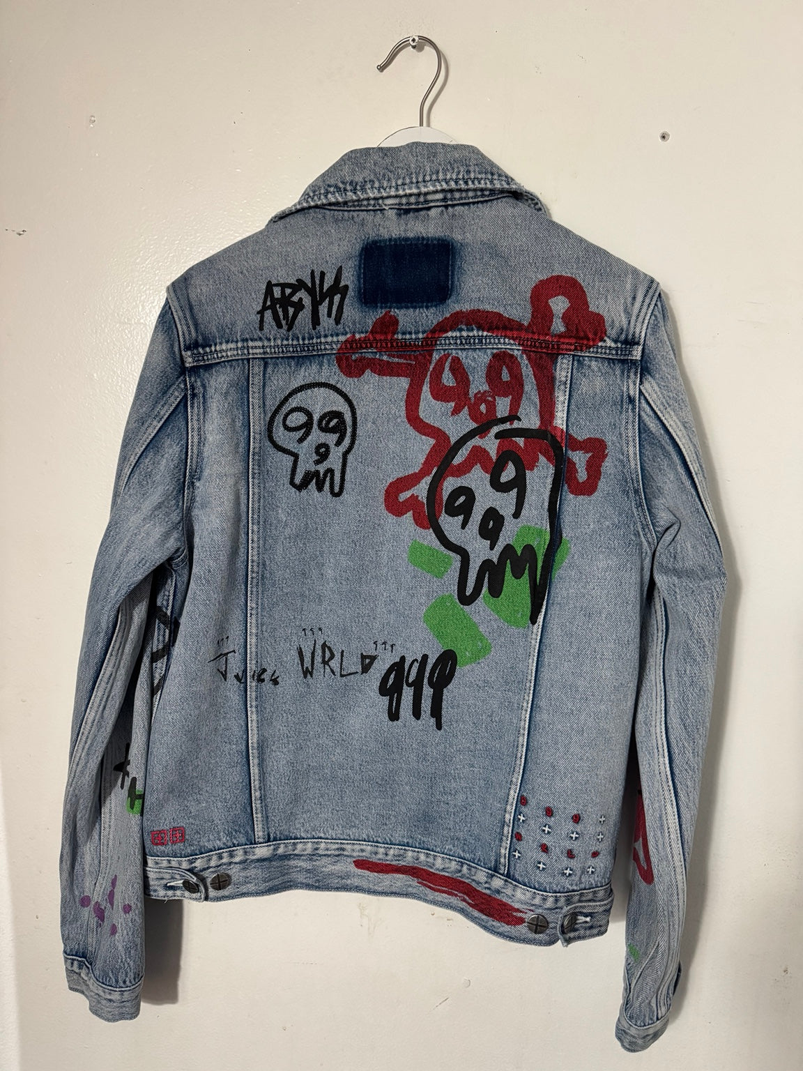 Ksubi x Juice WRLD 999 Denim Jacket Size Medium