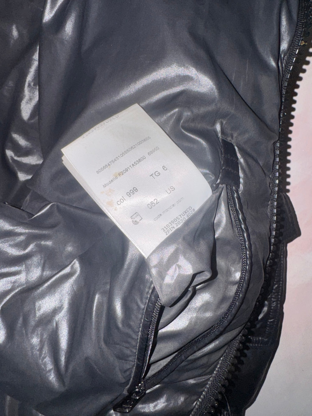 Moncler Maya black puffer jacket photo 7