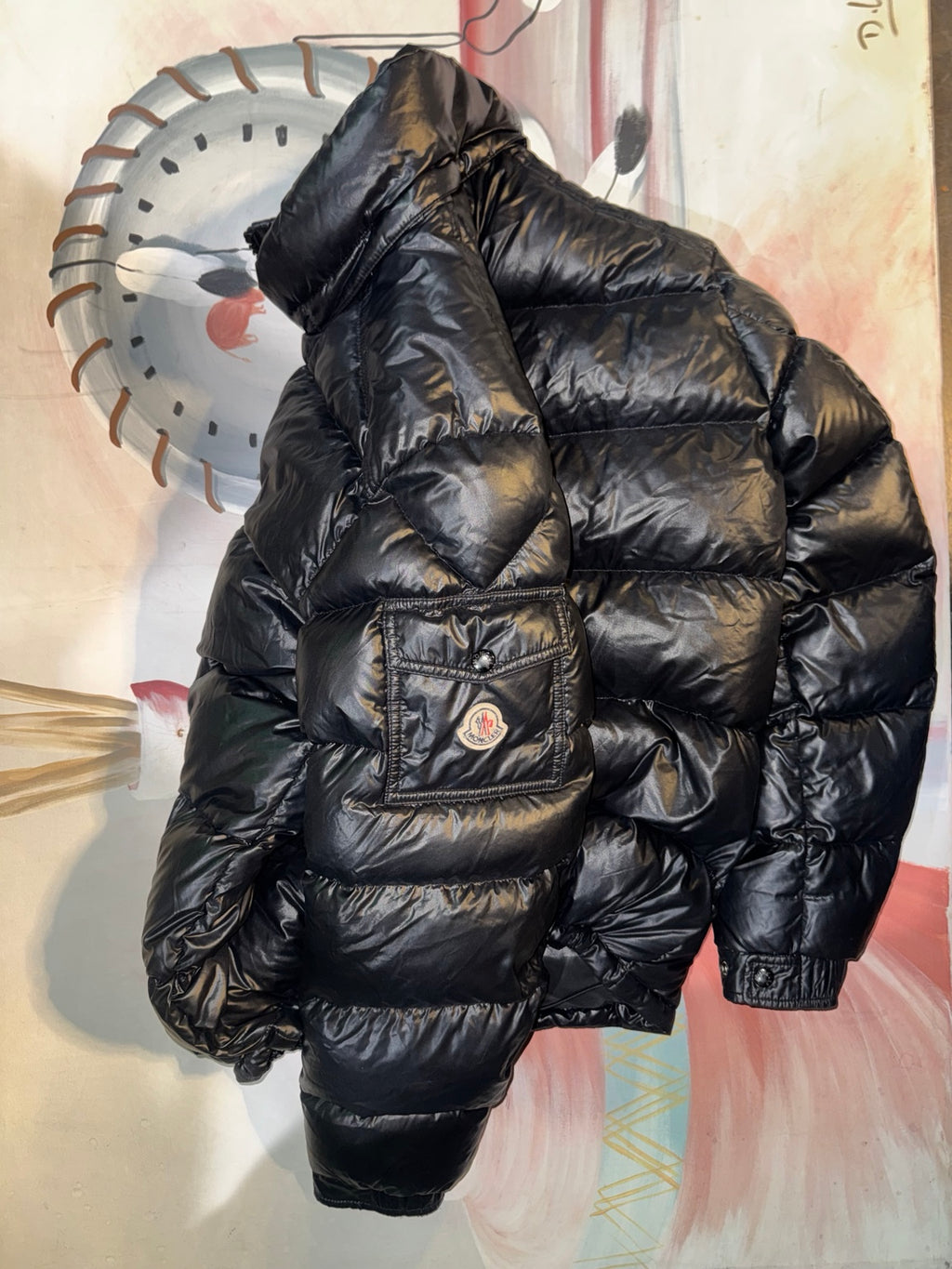 Moncler Maya black puffer jacket photo 4
