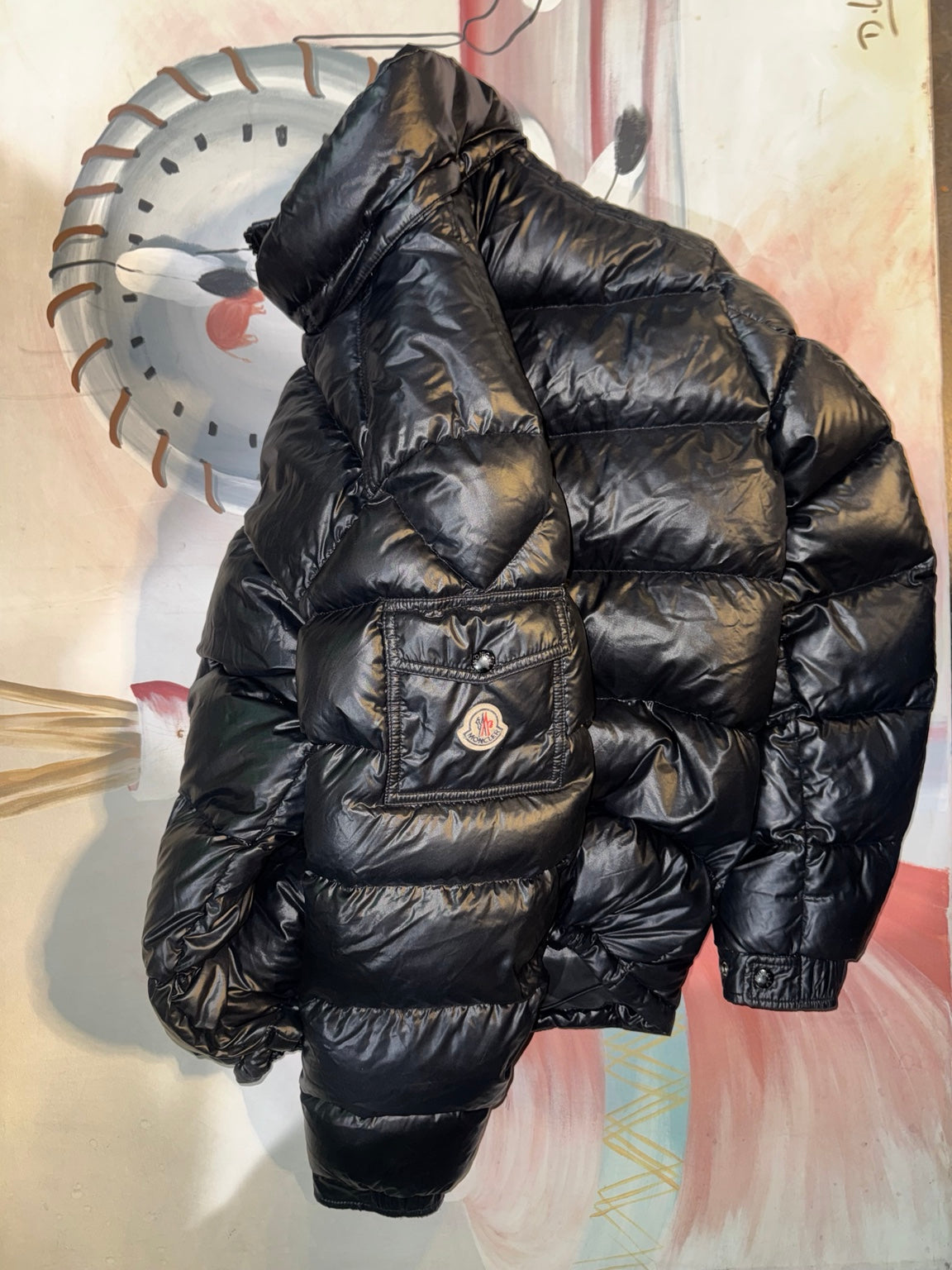 Moncler Maya black puffer jacket photo 4