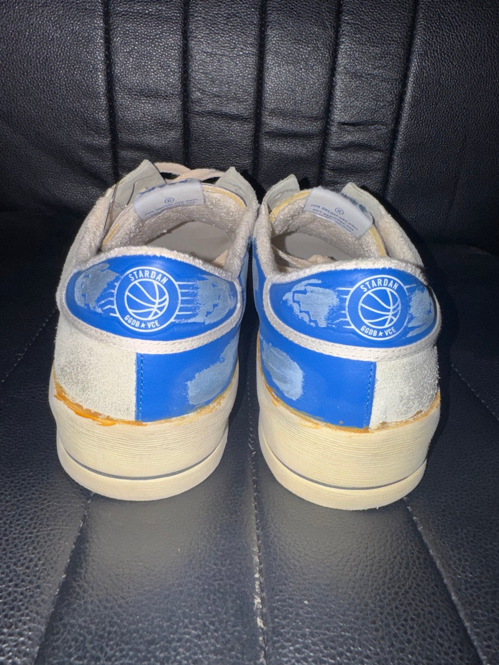 Golden Goose Deluxe Brand Star Dan Distressed Sneakers Men's Size 8 EU 41