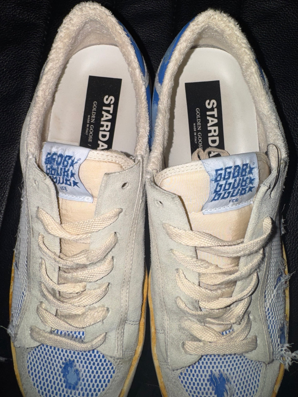 Golden Goose Deluxe Brand Star Dan Distressed Sneakers Men's Size 8 EU 41