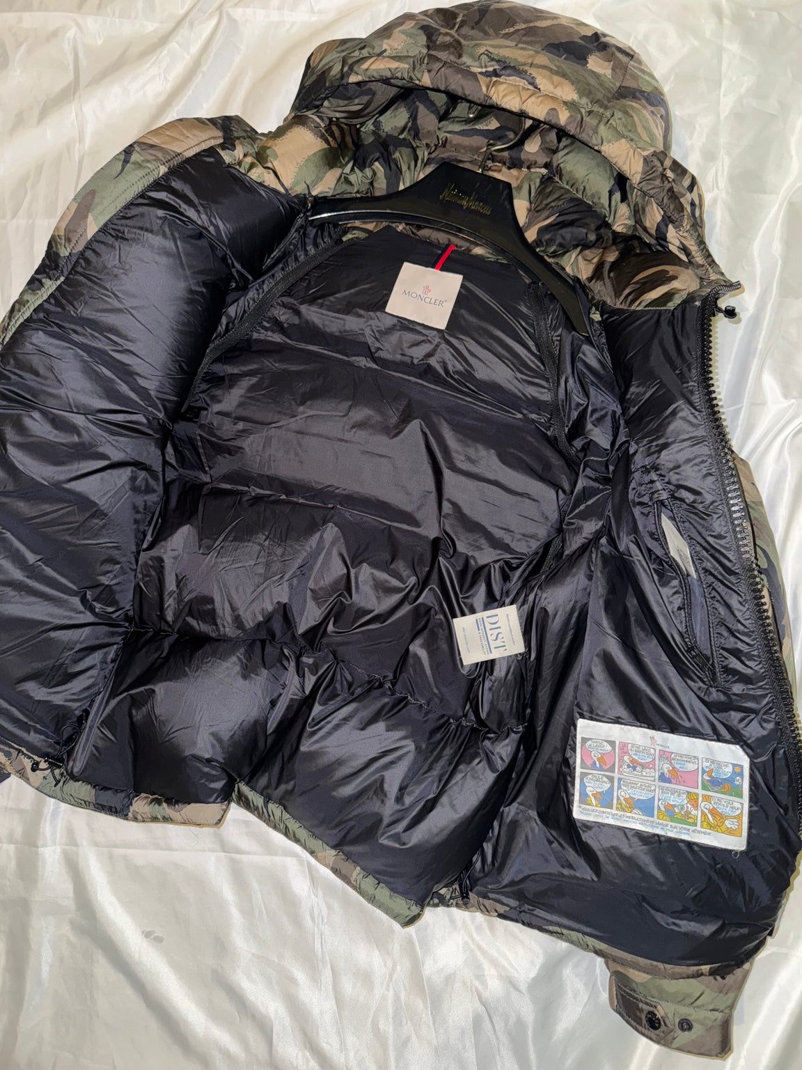 Moncler Meakan 2-in-1 camouflage down puffer jacket size 3