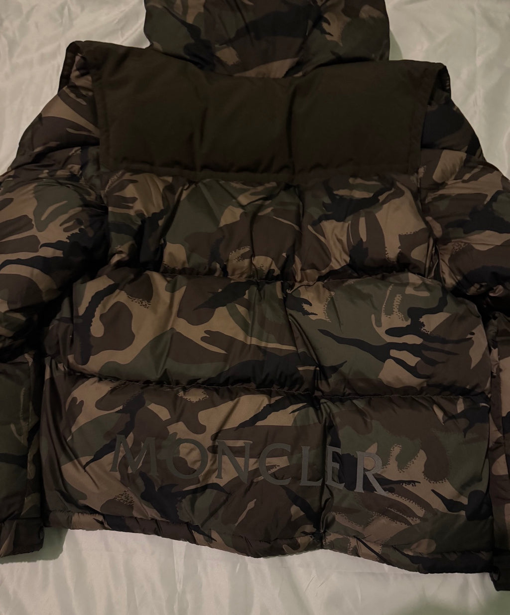 Moncler Meakan 2-in-1 camouflage down puffer jacket size 3