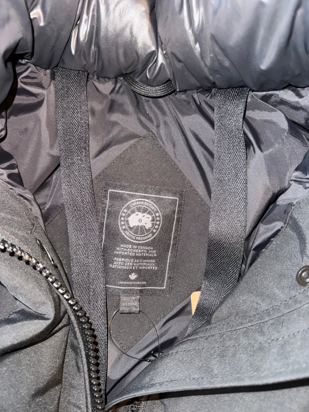 Canada Goose black parka photo 6