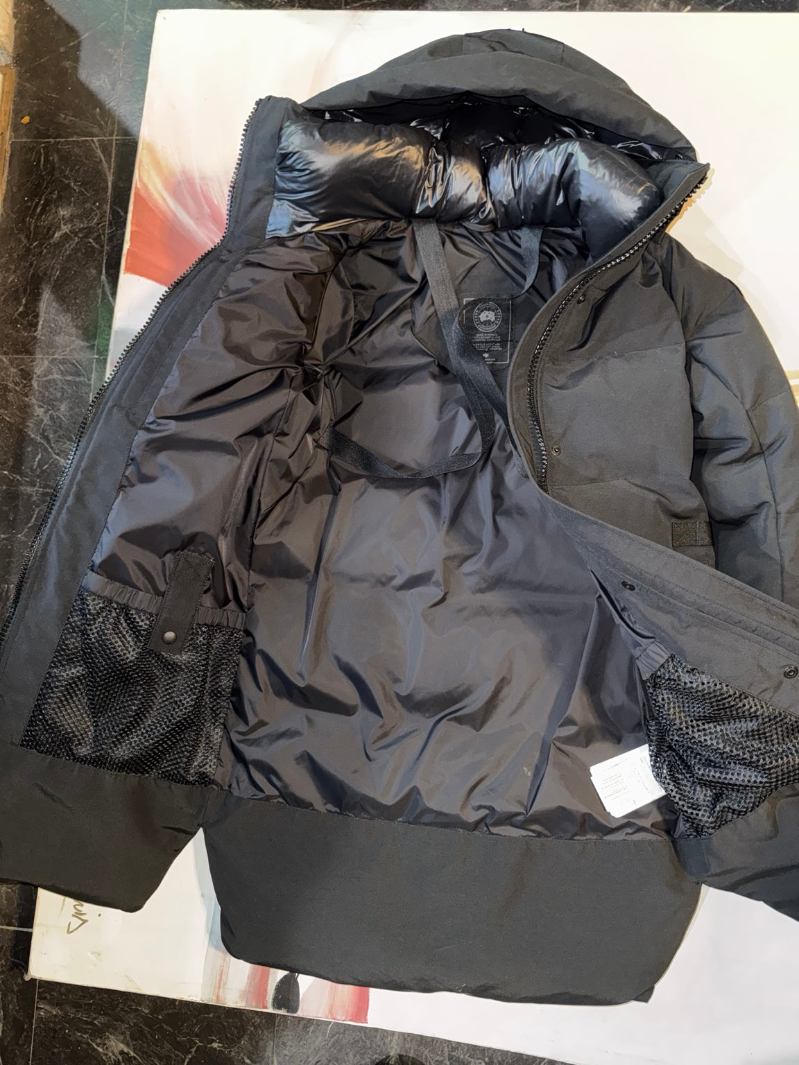 Canada Goose black parka photo 7
