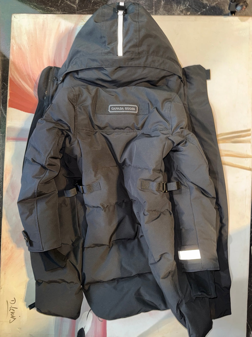 Canada Goose black parka photo 9