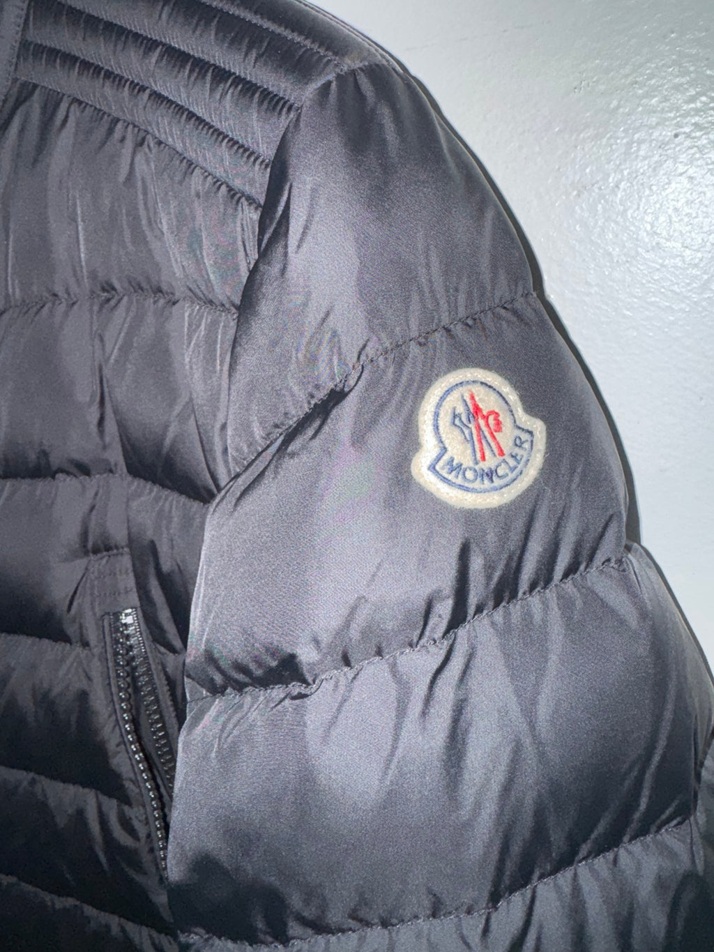 Moncler sleeve logo patch