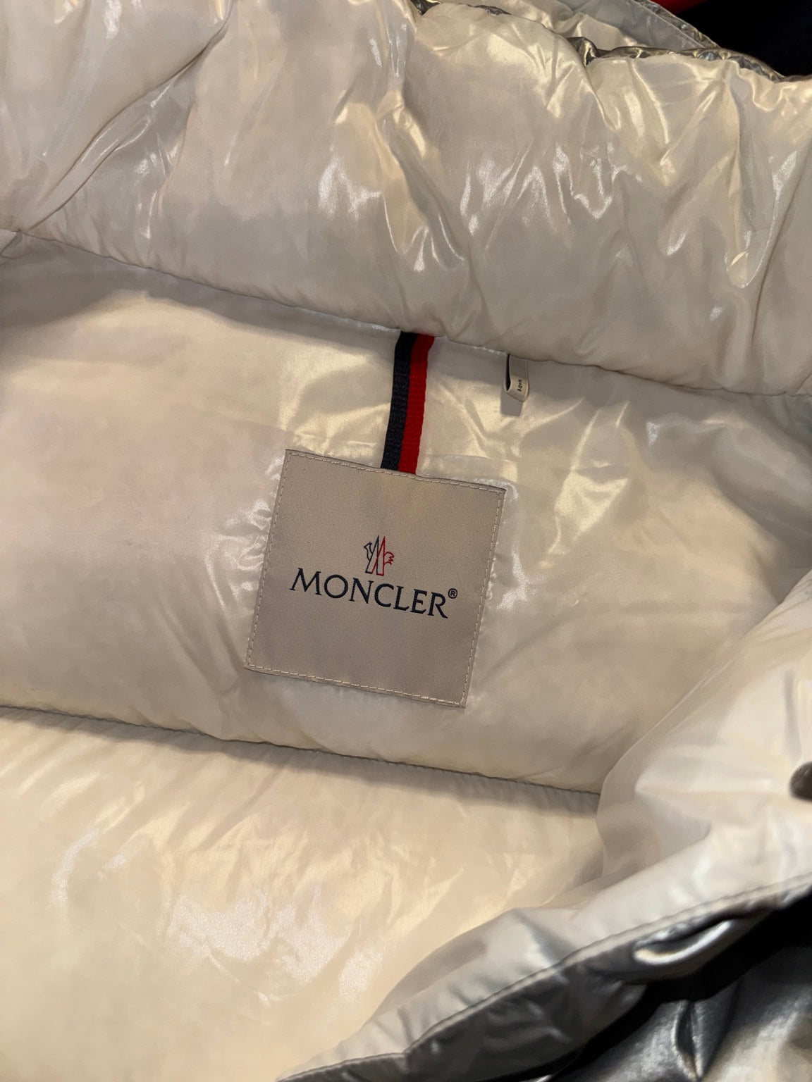 Moncler Gaou jacket interior brand label