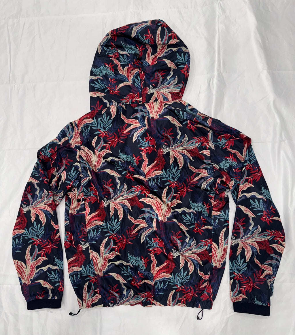 Moncler Maribeu hooded tropical print jacket size 3 photo 7911