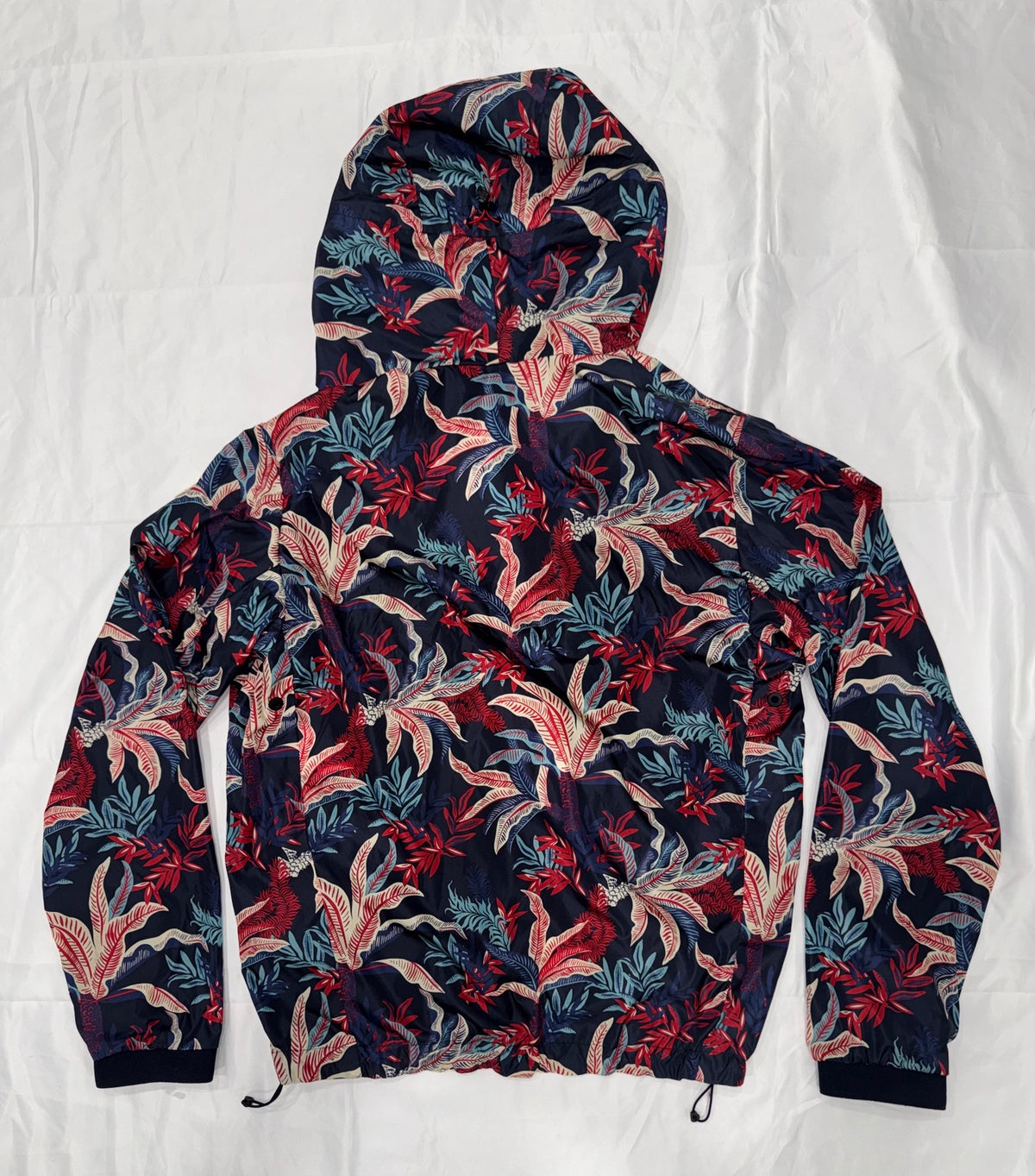 Moncler Maribeu hooded tropical print jacket size 3 photo 7911