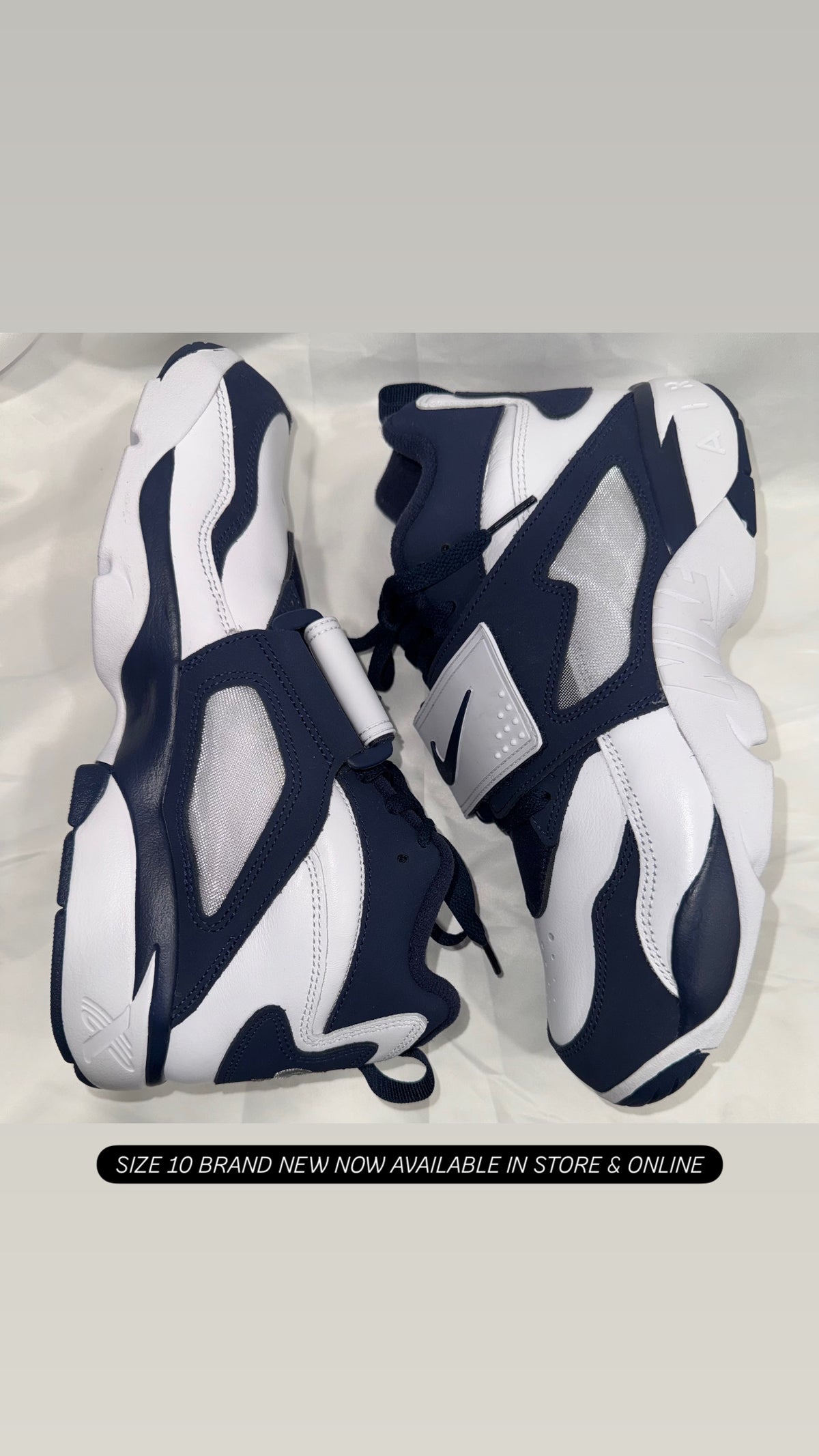 Nike Air Force Max navy white size 10 photo 6