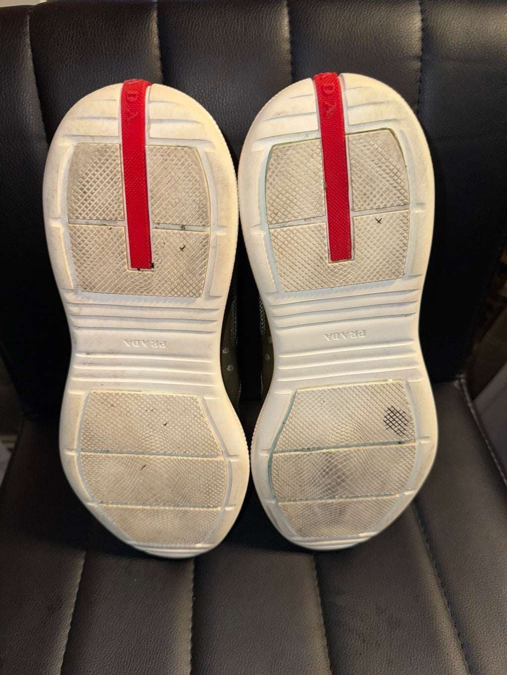 Prada America's Cup sneakers outsole condition