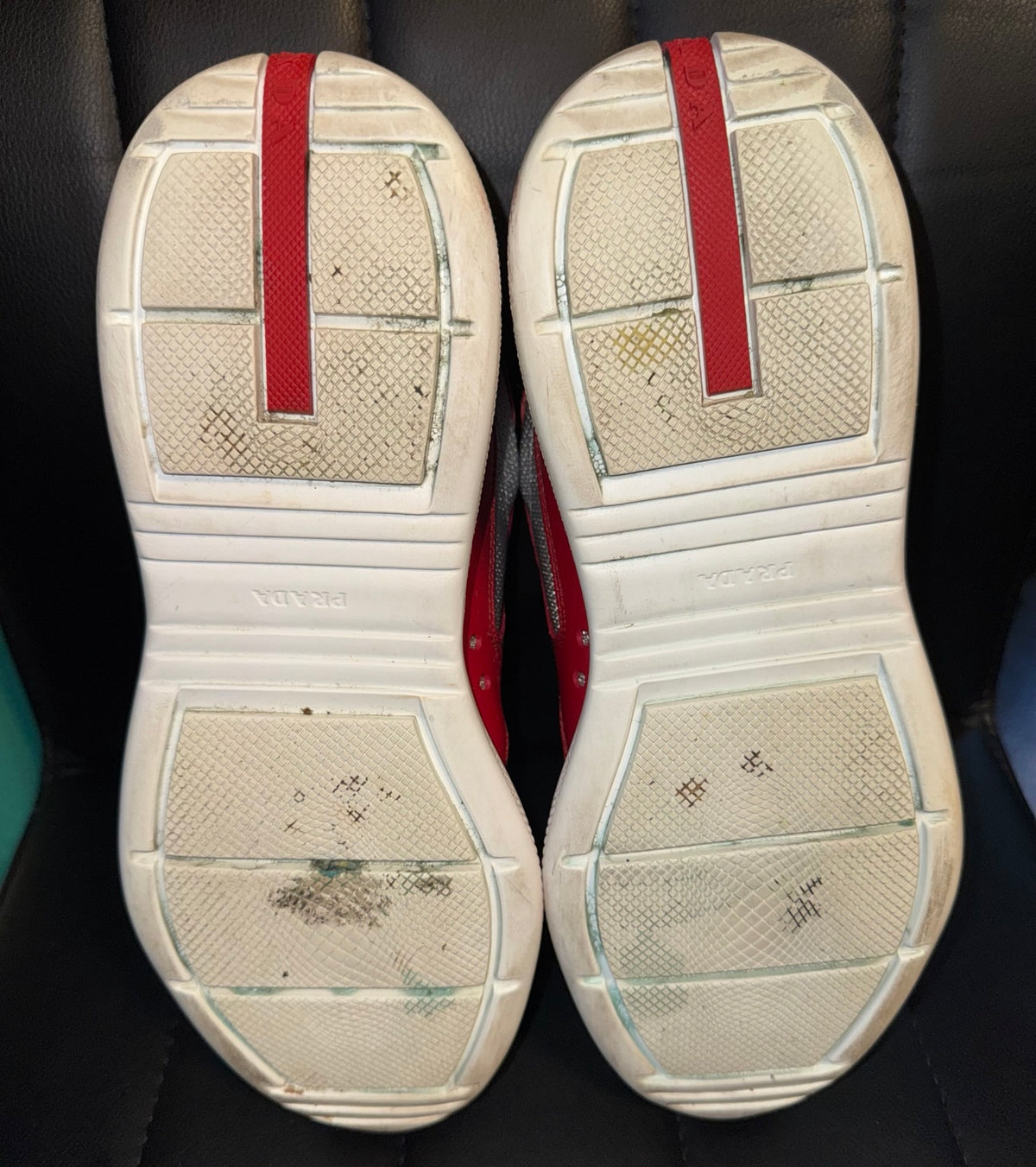Prada America's Cup sneakers outsole condition