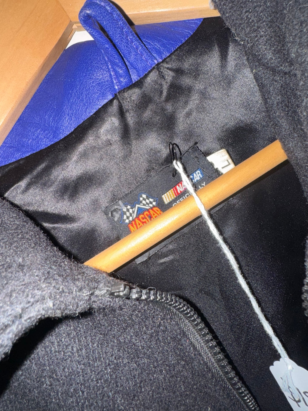 Vintage NASCAR Cafe leather jacket 3