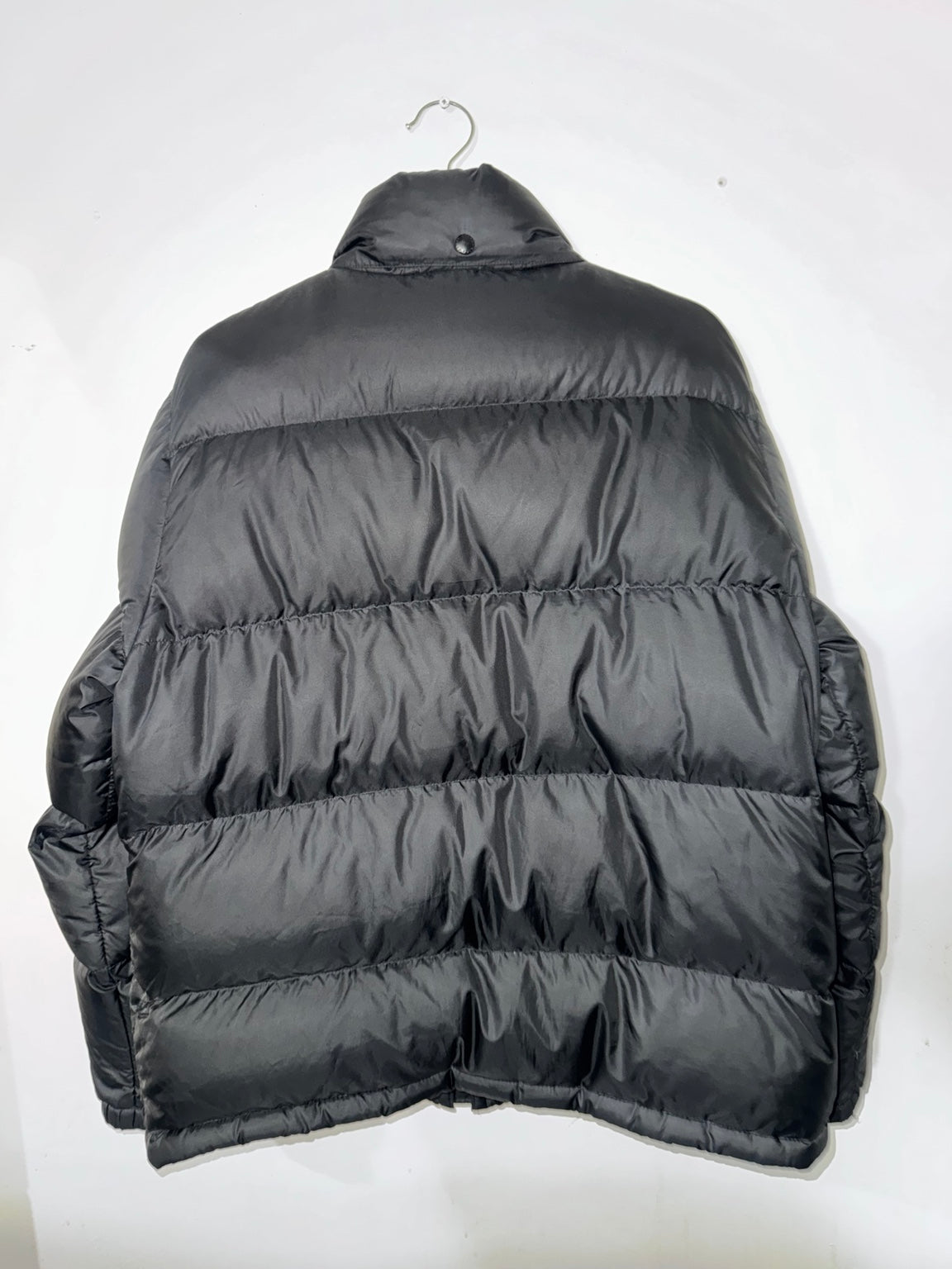 Vintage Polo Ralph Lauren men's black down puffer jacket back