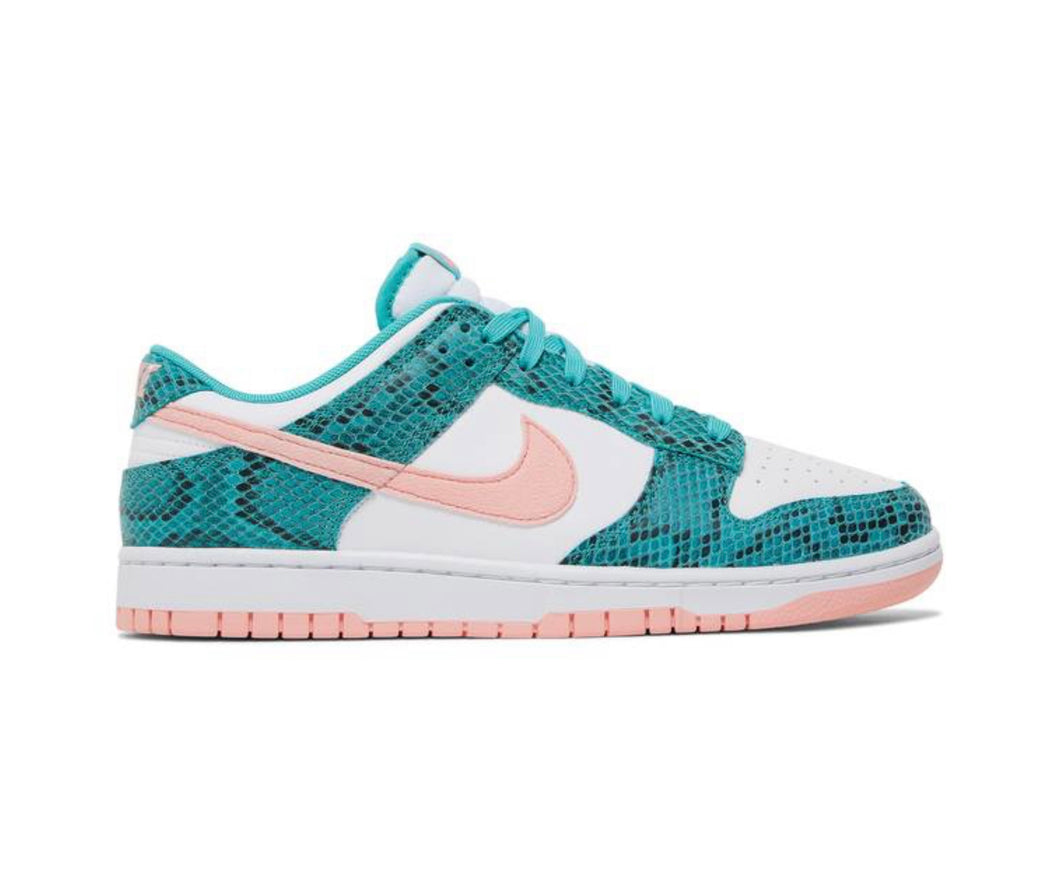 Nike Dunk Low ‘Washed Teal Snakeskin’