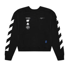 Load image into Gallery viewer, Off-White Diag Mariana De Silva Over Crewneck ‘Black’
