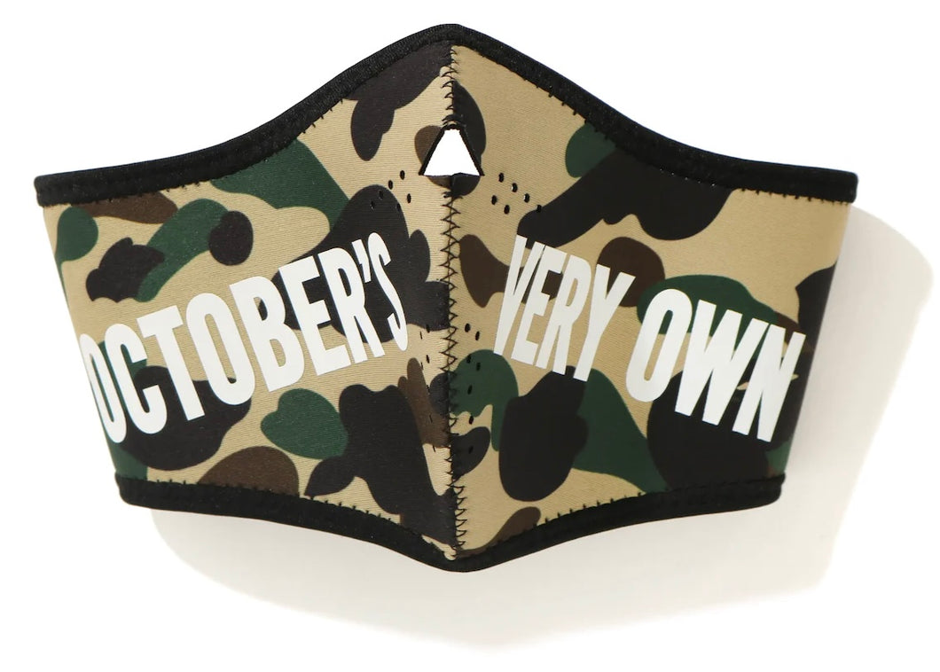 Bape X OVO 1st Camo Mask