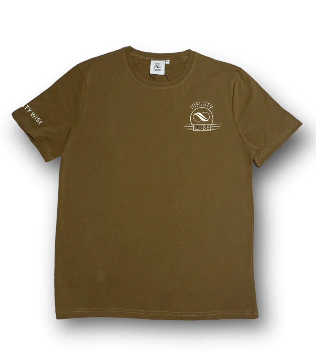 Infinity Wise Brown Logo T