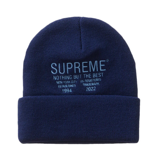 Supreme Nothing But Beanie