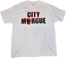 Load image into Gallery viewer, VLONE Dogs X City Morgue White T
