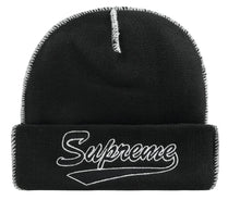 Load image into Gallery viewer, Supreme Contrast Stitch Beanie Black(FW22)
