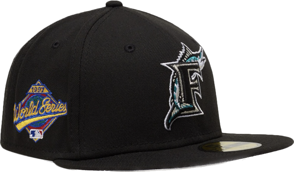 New Era 59Fifty Florida Marlins World Series Side Patch Hat